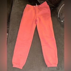 Sonoma Coral Jogger Pants youth Medium 10/12